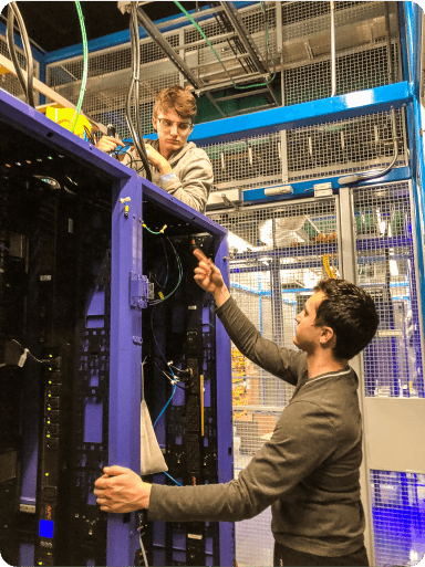 Working at Massive - Team meeting